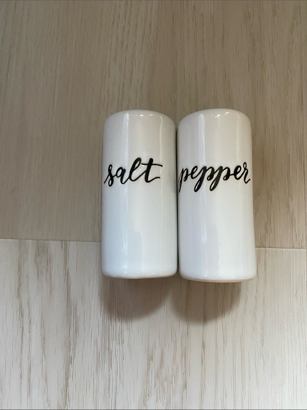 Threshold’s Off White Salt and Pepper Ceramic Shakers